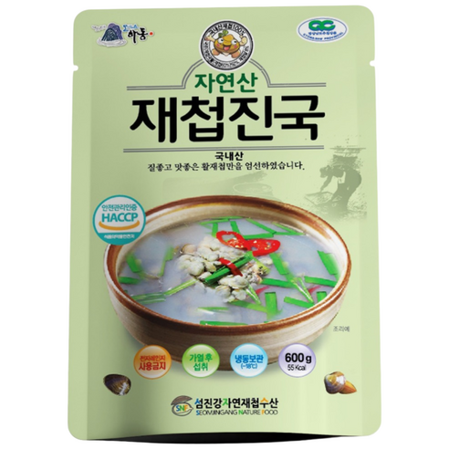 재첩국 600g 섬진강자연재첩수산, 30개, 600g