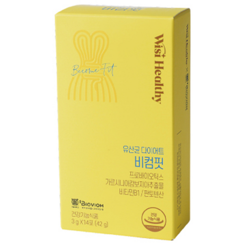 위시헬씨 유산균 다이어트 비컴핏, 14회분, 1개