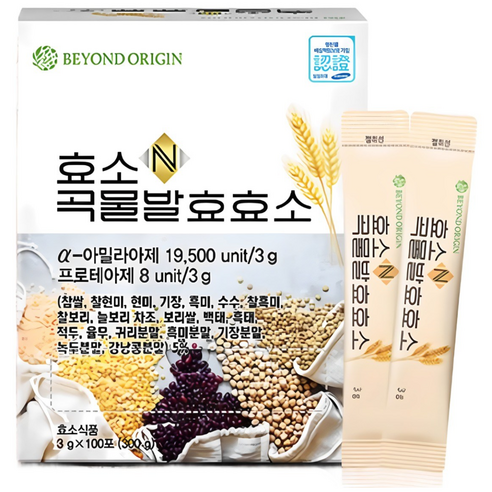 비욘드오리진 효소N 곡물발효효소 3g x 100포