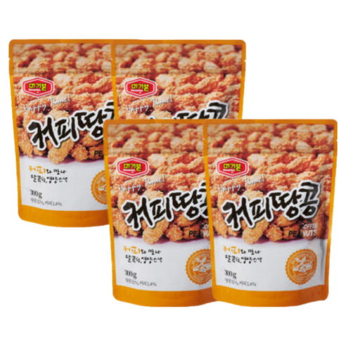 머거본 커피땅콩, 300g, 4개