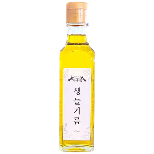 하남댁 저온압착 생들기름 냉압착 들기름