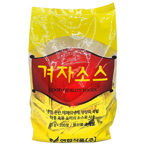 연합식품 겨자 소스 3그램 2백개입