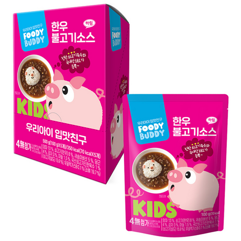 푸디버디 한우 불고기소스 5p