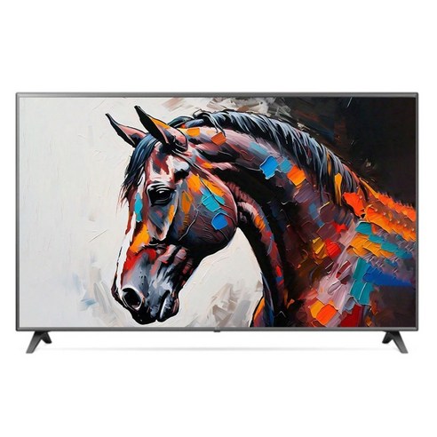 LG전자 4K UHD LED TV, 189cm(75인치), 75UQ7050, 무타공 벽걸이형, 방문설치