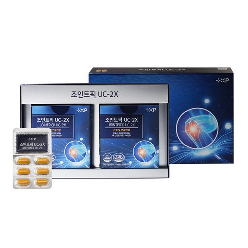 조인트픽 UC-2X 2개월분 약국 관절 뼈 연골 건강 MSM 엠에스엠, 1개, 120정