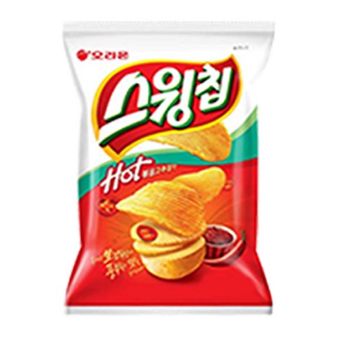 오리온 미니스낵 스윙칩 볶음고추장맛 30g 30개입 [박스]