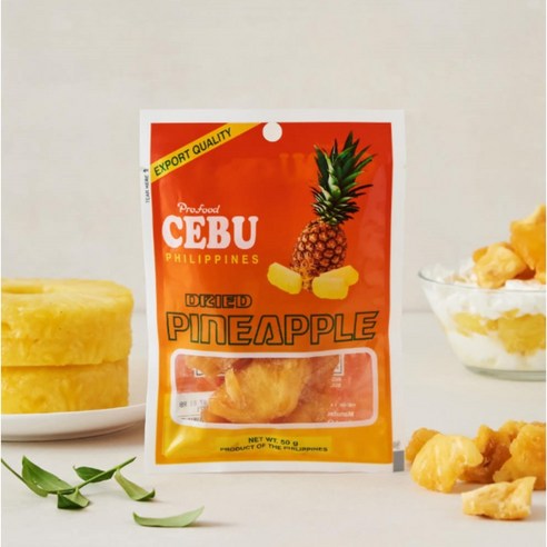 세부 건조 파인애플 (CEBU Dried Pineapple), 1개, 80g