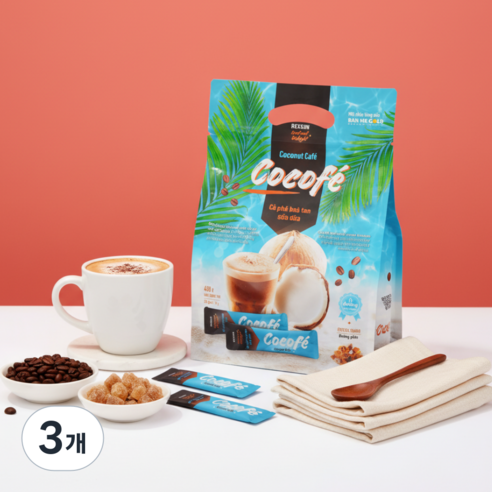 COCOFE 베트남 커피 코코넛 믹스 스틱 커피