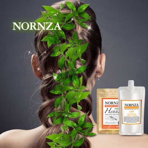 쿠팡! NORNZA 프리미엄헤나 천연브라운 염색약