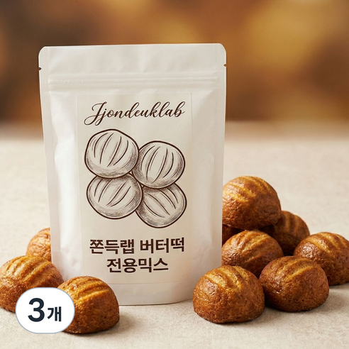 쫀득랩 상하이 버터떡 믹스 최대 20개