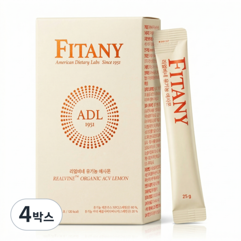 [FITANY] 피타니 리얼비네 유기농 애사몬 비가열 레몬즙 애사비