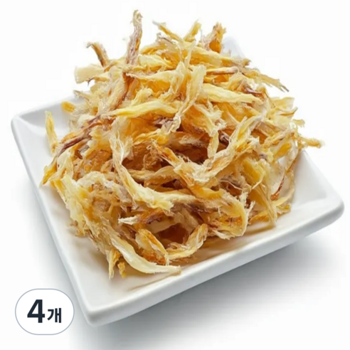 명식품본사 황태채 [소포장], 4개, 70g