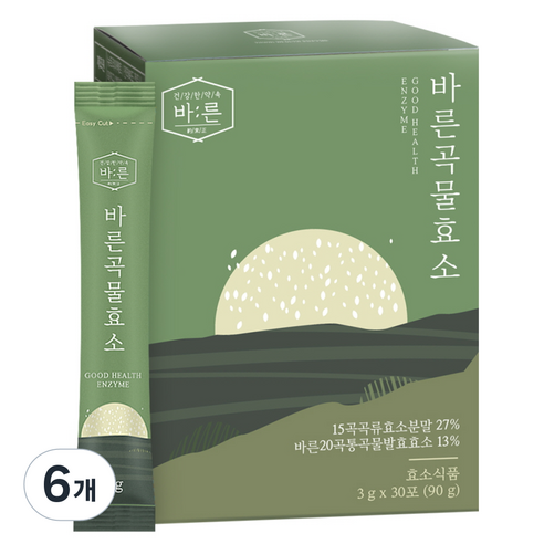 바른 곡물효소 누룽지맛