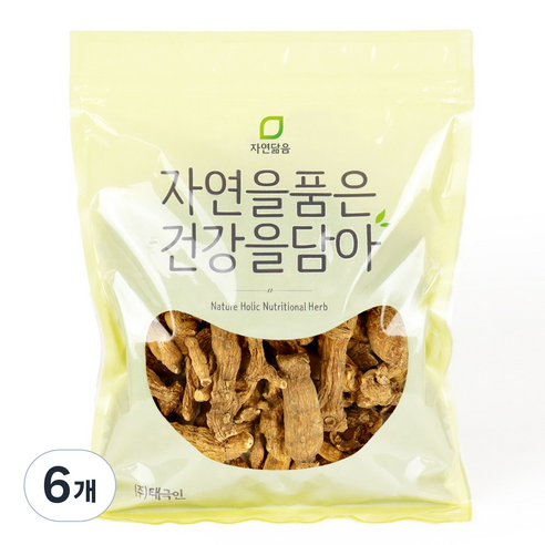 자연닮음 국산 볶은 둥굴레 둥굴레차, 1kg, 1개입, 6개