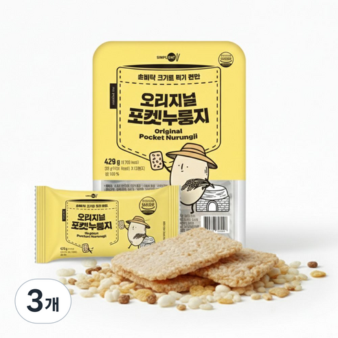 심플잇 포켓 누룽지 오리지널