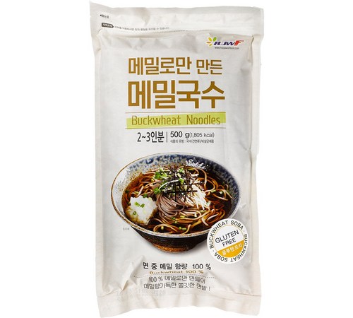 순메밀국수의 다양한 조리법