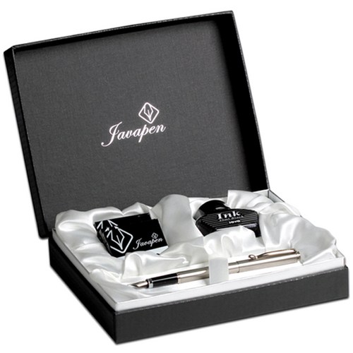 자바펜 매트릭스 만년필 선물세트, EF, 혼합 색상