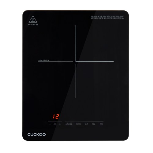 쿠쿠 인덕션 전기레인지 1구, CIR-B102FB, 일반형