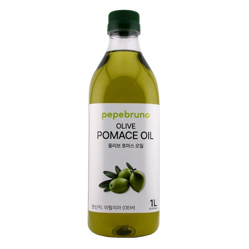 페페브루노 포마스 올리브오일, 1개, 1L