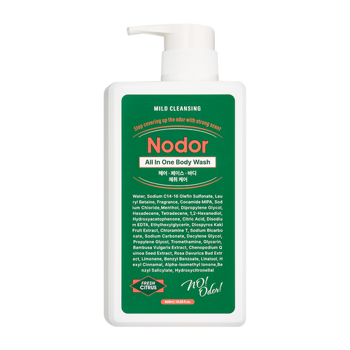 노도르 올인원 바디워시, 460ml, 2개