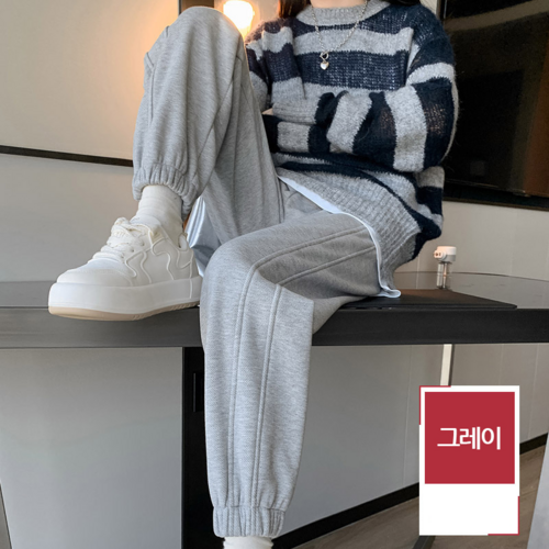 굿도우 여성 부드러운 조거 트레이닝 팬츠