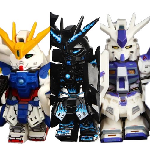 건담 윙커스텀 3종 로보트 호환블록 브릭미니피규어 수집/장식/전시용 키덜트아이템