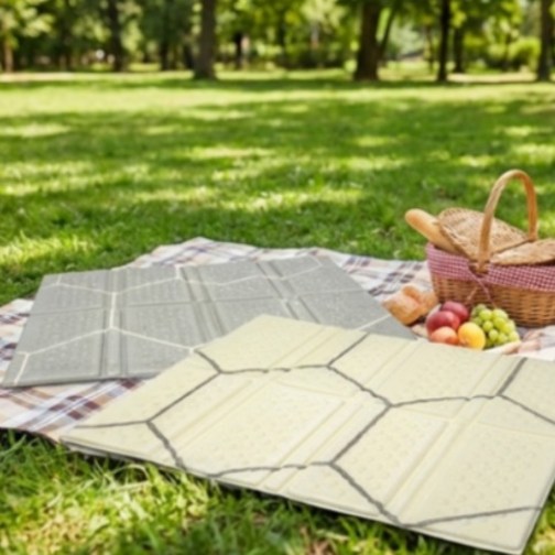 휴대용 접이식 1인용 방석 미니 매트