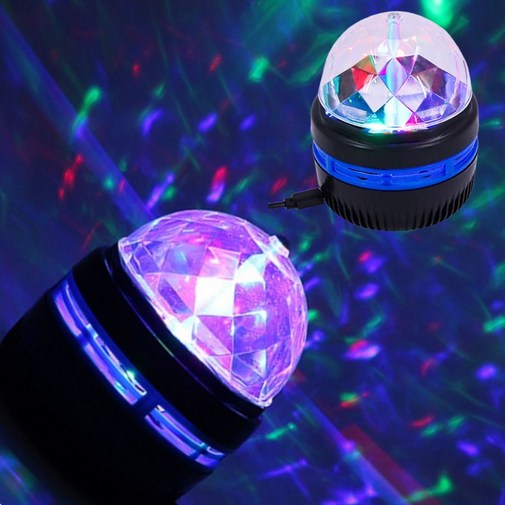 세일왕 미러볼 조명 노래방 홈파티, 1개, 혼합색상