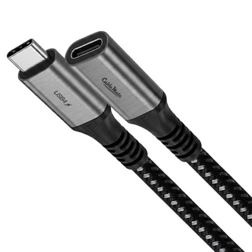 케이블메이트 USB4 C타입 Type C 연장 MF 8K 60Hz 썬더볼트 호환 240W 초고속 충전 알루미늄 케이블