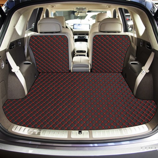 지엠지모터스 퀼팅 가죽 트렁크매트 풀세트