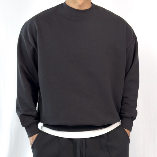 PACIENCIA 무지 오버핏 맨투맨