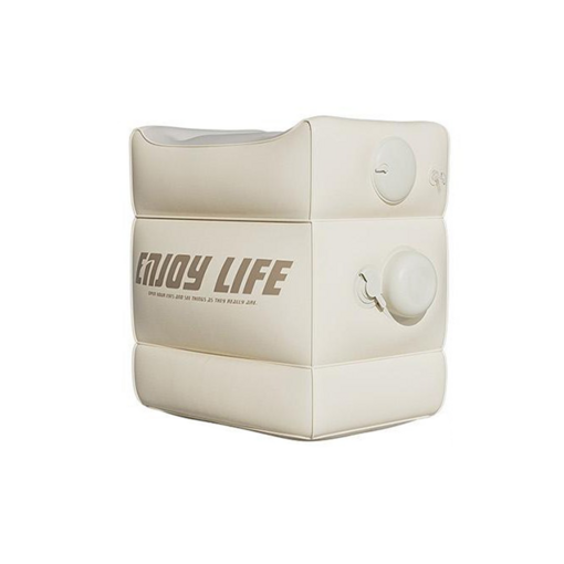 호밍사이 3단 에어 발받침 파우치 포함 차량용 차박 자동차 사무실 책상 기내용 발쿠션 다리부종 발판 풋레스트