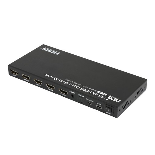 NX1478 41 4K HDMI 화면 분할기 멀티뷰어NXQMS04014K, NX1478, 1개