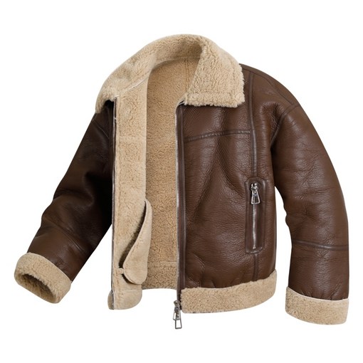 해리슨 비건 레더 에코퍼 무스탕 KTO1195