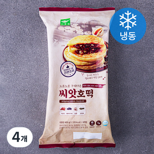 [로켓프레시] 사옹원 씨앗호떡 (냉동)