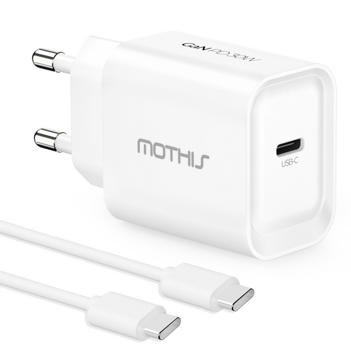 모디스 30W GaN PD 3.0 PPS 초고속 충전기 어댑터   C to C 초고속 케이블 1.2m 세트