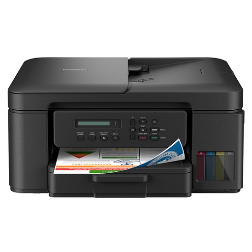 브라더 무선 무한 잉크 복합 프린터 DCP-T730DW + 정품 잉크 세트