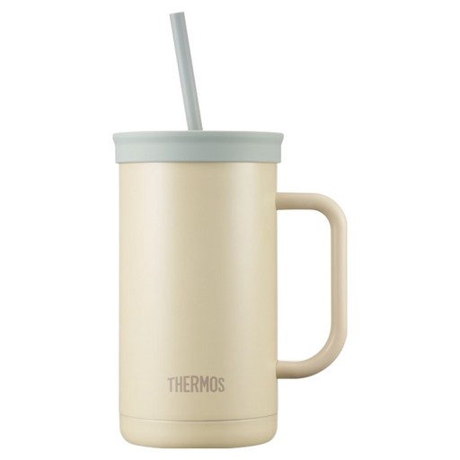 THERMOS 膳魔師 The Compact 吸管杯與隨行杯, 萊姆黃 Y, 720ml, 1個