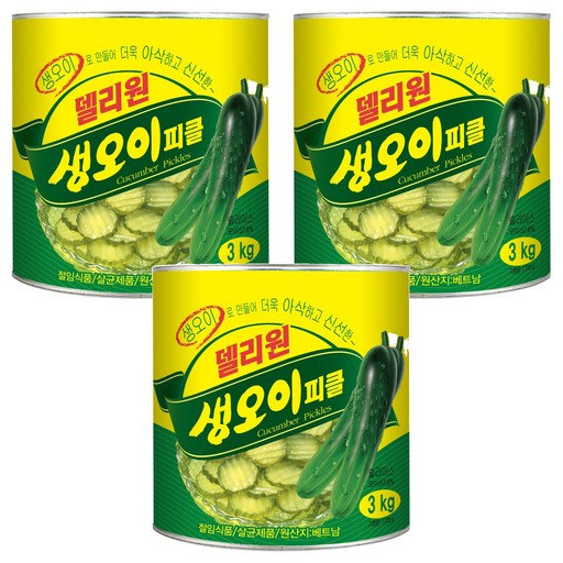 일미푸드 델리원 생 오이피클