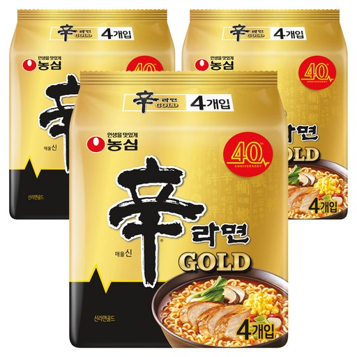 신라면 골드 125g