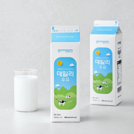 [로켓프레시] 곰곰 데일리 우유