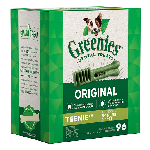 Greenies 健綠 潔牙骨 迷你犬專用 96支, 原味, 27oz, 1盒