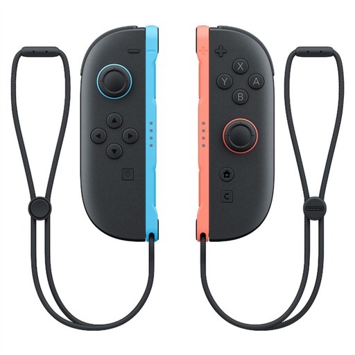 Nintendo 任天堂 SWITCH Joy-Con 左右手控制器, BEE-012 + BEE-014, 黑藍色 + 黑紅色, 1組