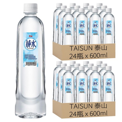 TAISUN 泰山 純水, 48瓶, 600ml