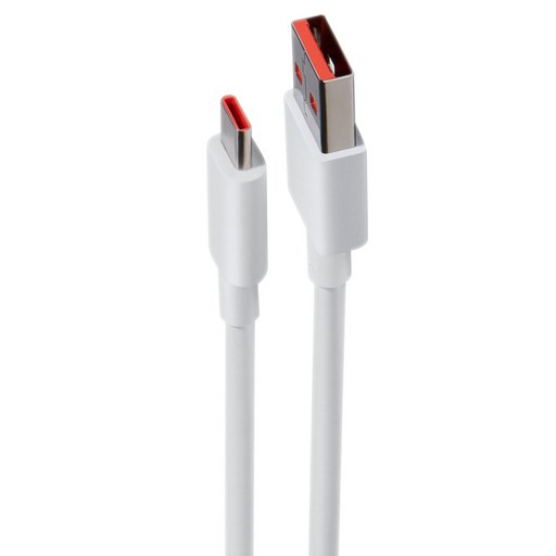 Xiaomi 小米 快充數據線 USB-A-Type-C 6A, 1m, 白色, 1個