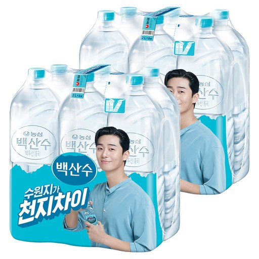 백산수 무라벨 생수 2L 12개 – 모델명 포함 최고 품질의 제품으로 만든 생수!