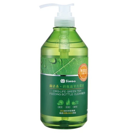Simba 小獅王辛巴 綠活系奶瓶蔬果洗潔液, 1瓶, 800ml