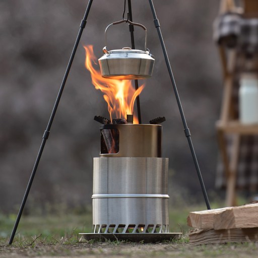 아이두젠 로켓 우드 캠핑 스토브 접이식 장작 화로대