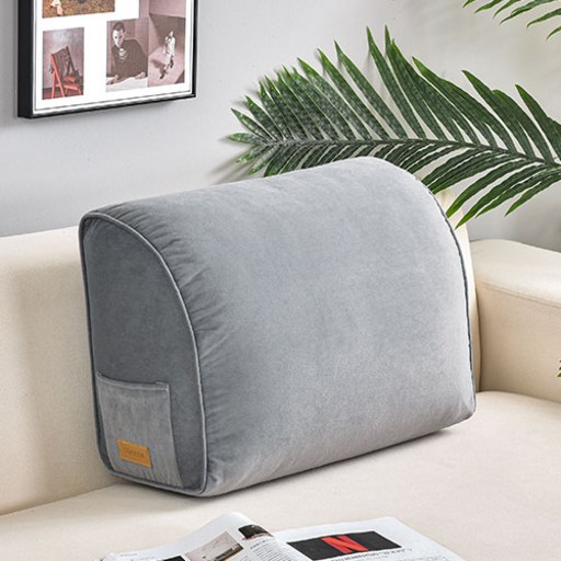 소하임 라운드 벨벳 소파 등받이 쿠션