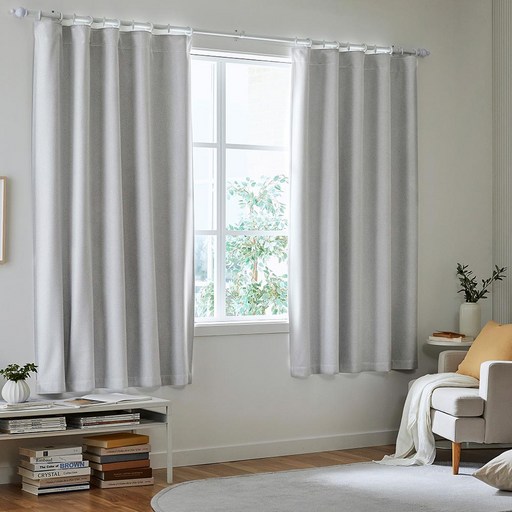 모던하우스 ON 높이조절 셀프맞춤 빛차단 반창문 암막커튼 140x180x1P